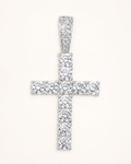 VVS Cross Pendant 14K Gold