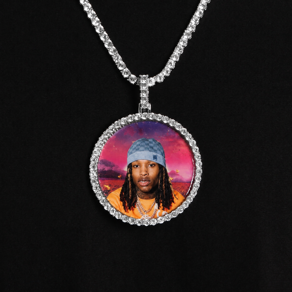 Men’s Custom 3D Picture Necklace