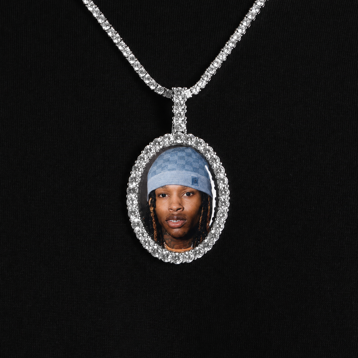 Men’s Custom 3D Picture Necklace