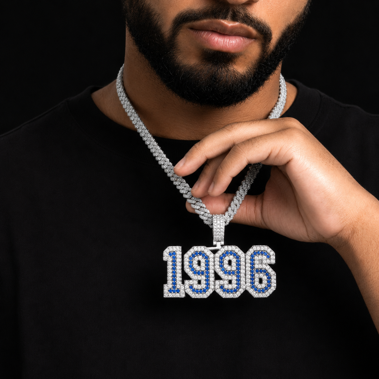 Large Custom Name Letter Pendant