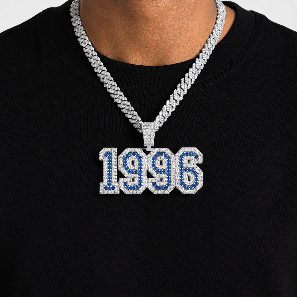 Large Custom Name Letter Pendant