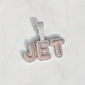 Iced Out Uppercase Letter Pendant