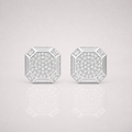 Large Octagonal Earrings