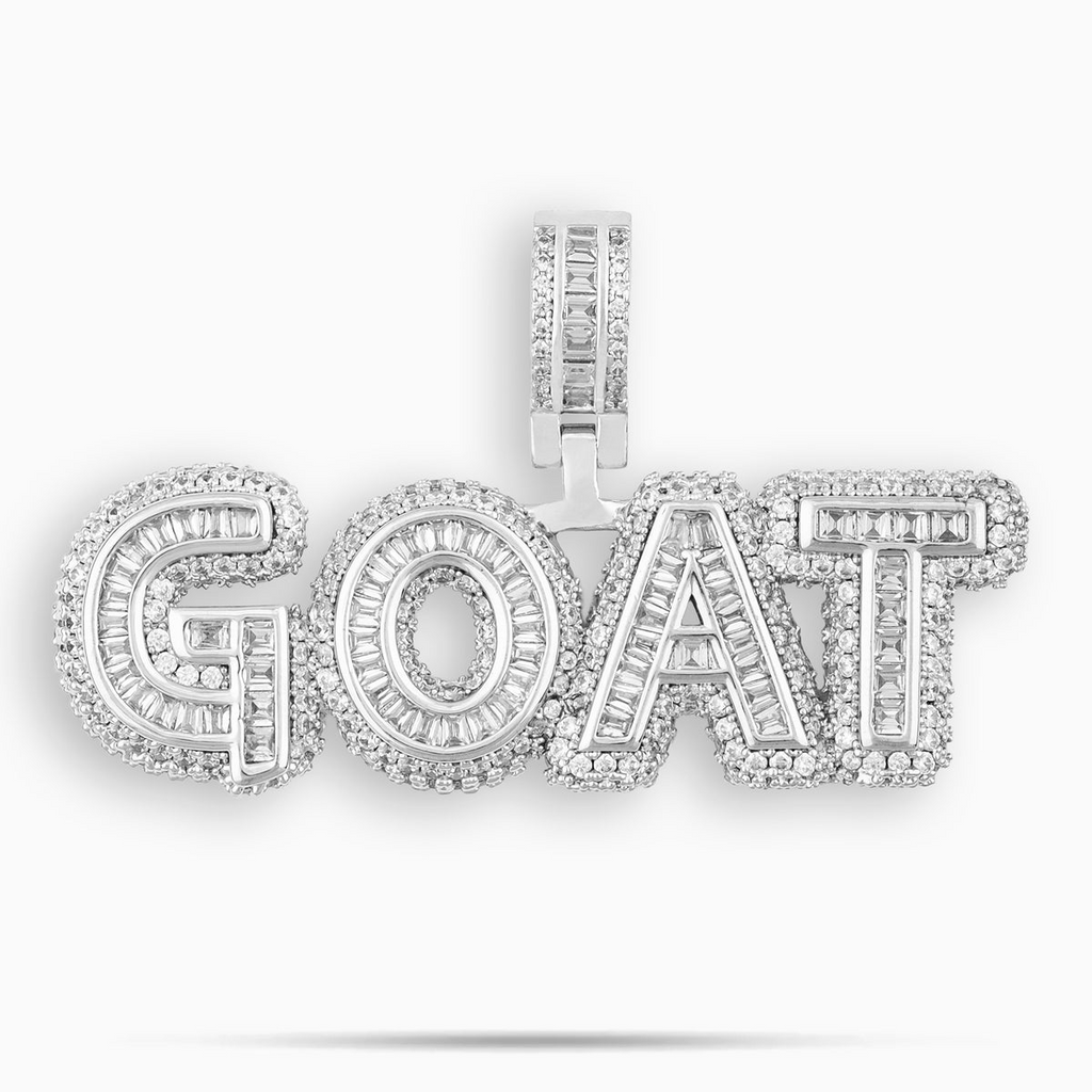 Custom Baguette Name Pendant for Chain