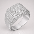 Men's Iced out Luxury Billionaire VVS Moissanite Ring