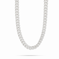 15MM Iced Out Miami Link Moissanite Chain
