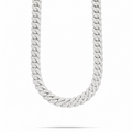 18MM Iced Out Cuban Link Moissanite Hip Hop Chain