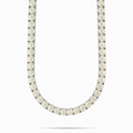 Men's 10MM Round Moissanite Luxuary Tennis Chain