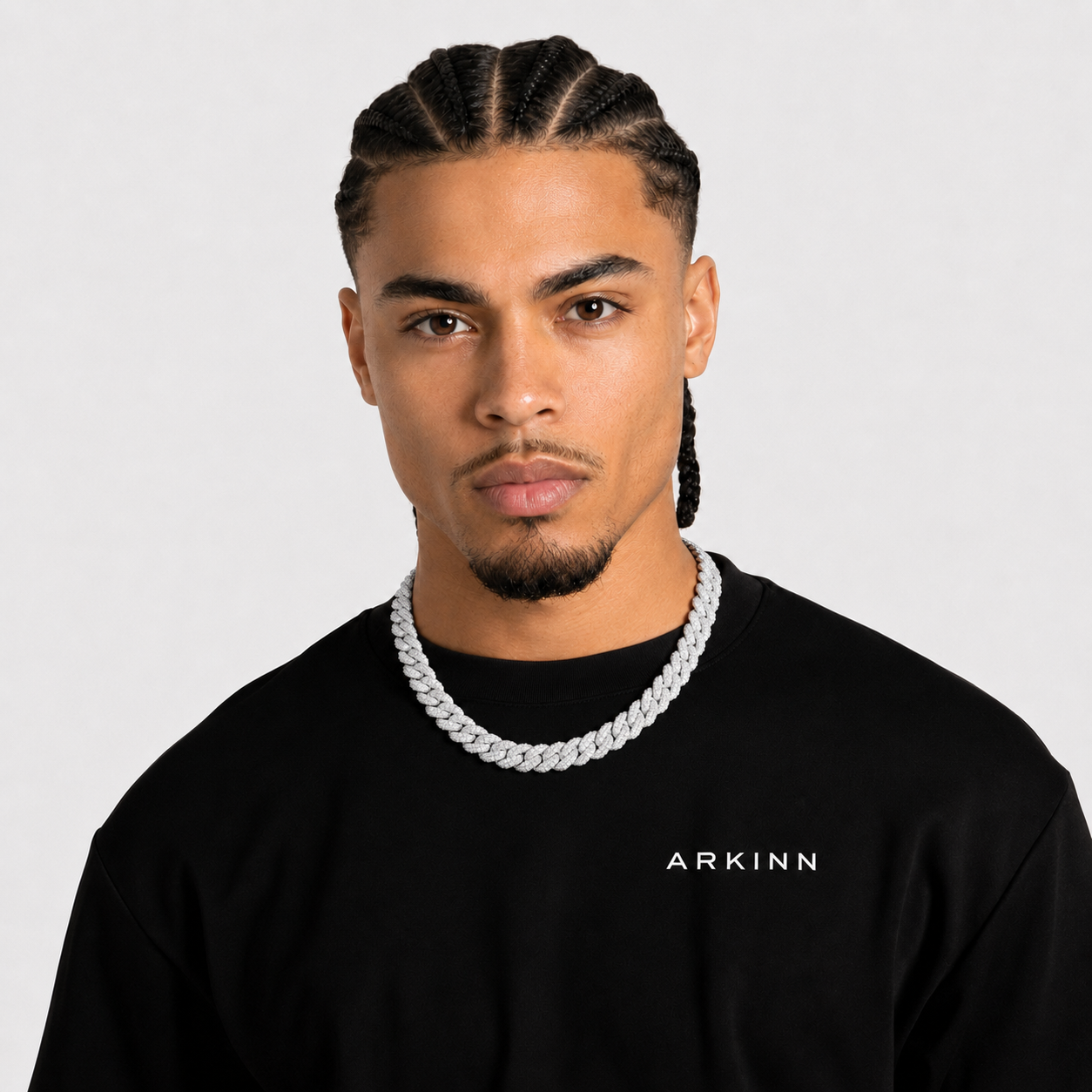 14K Solid Gold Iced Out Cuban Chain 14MM