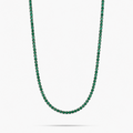 3MM Iced Out Emerald Tennis Chain