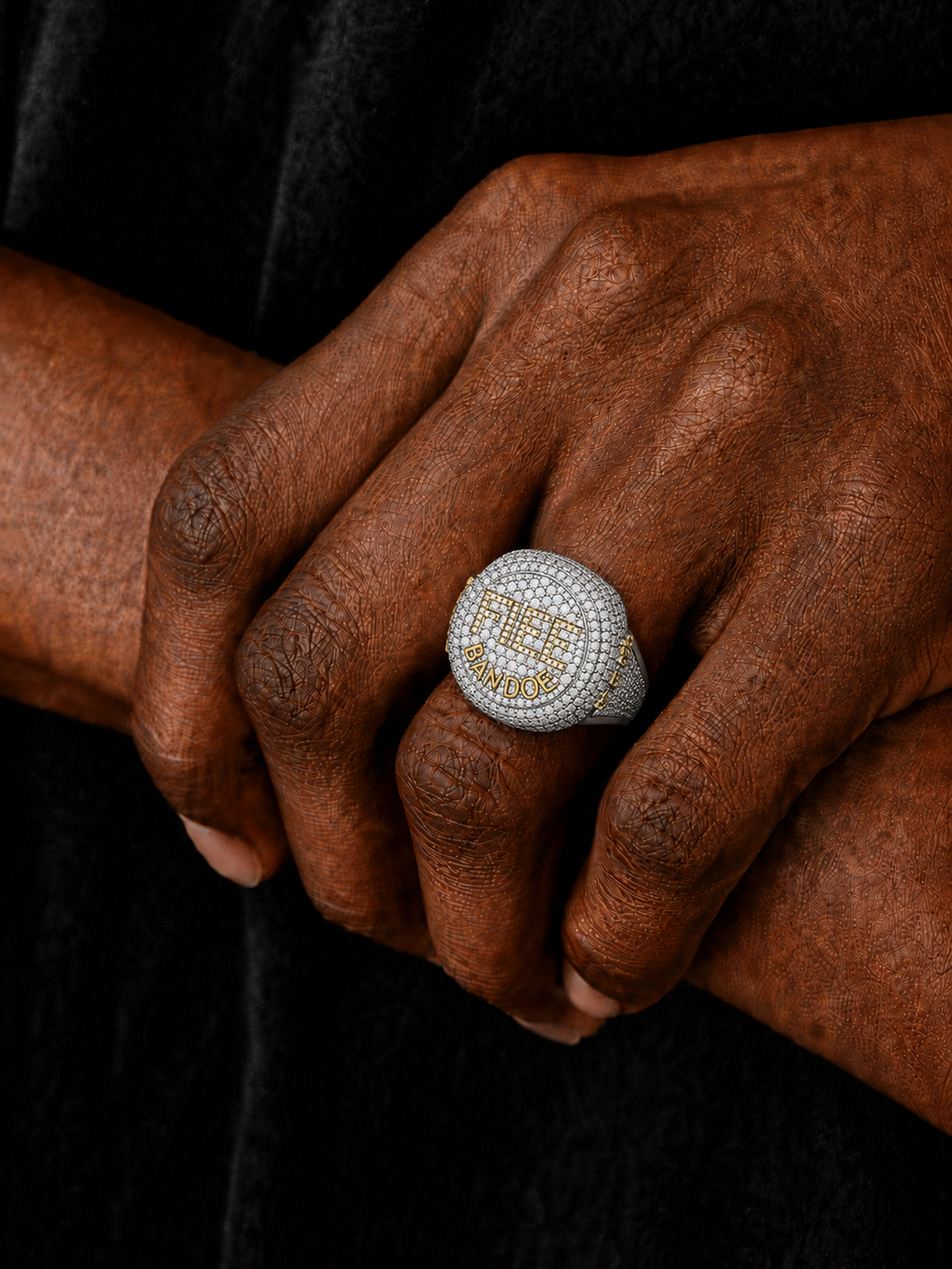 FIEE Custom Iced Out Men’s Ring