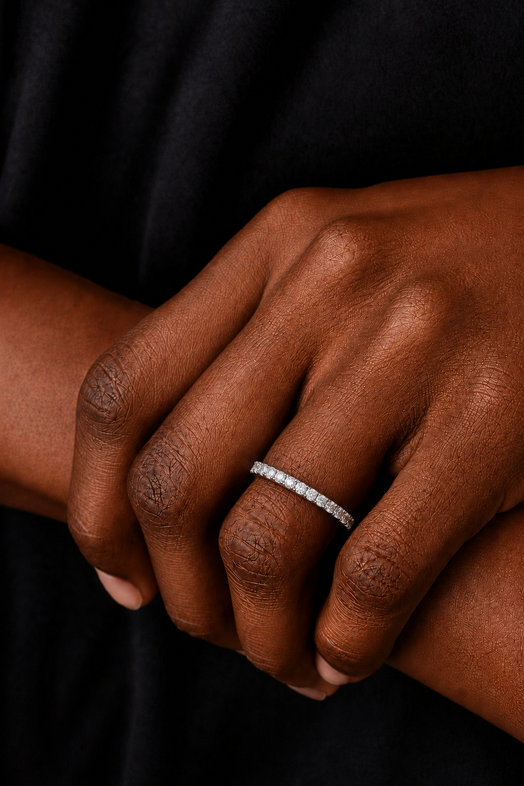 Silver VVS Tennis Ring