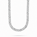 14K Gold Plated Iced Mariner Chain