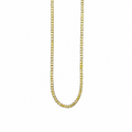 3mm Canary Yellow Iced Out Tennis Chain