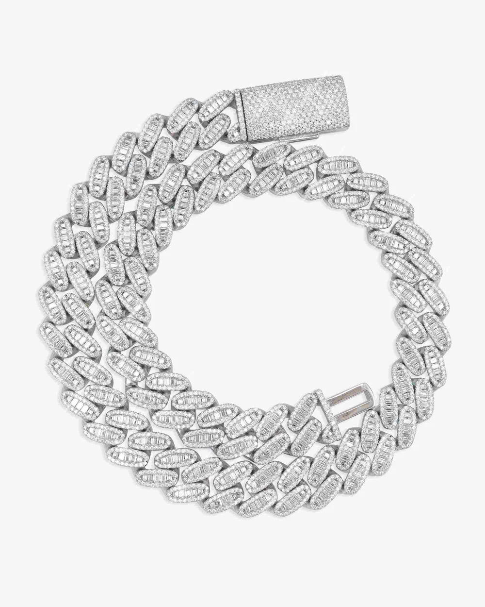 Men’s 16MM Moissanite Miami Cuban Link Necklace
