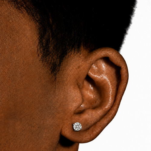 6mm Round Cut Earrings