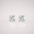 6mm Round Cut Earrings