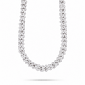 Men’s 14K Gold Diamond Cuban Necklace 13MM