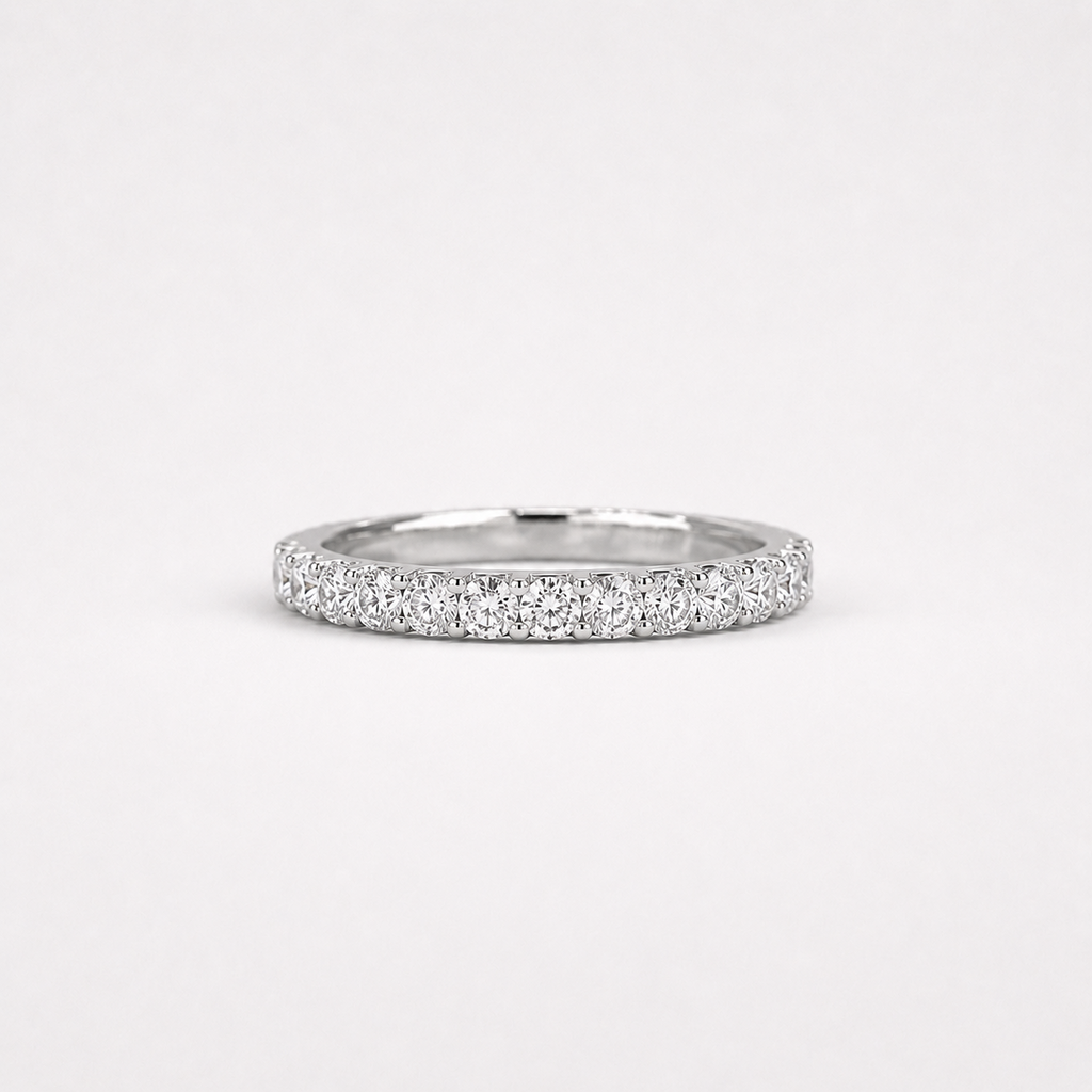 Silver VVS Tennis Ring