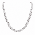 15MM Diamond Cuban Chain for Hip Hop Jewelry