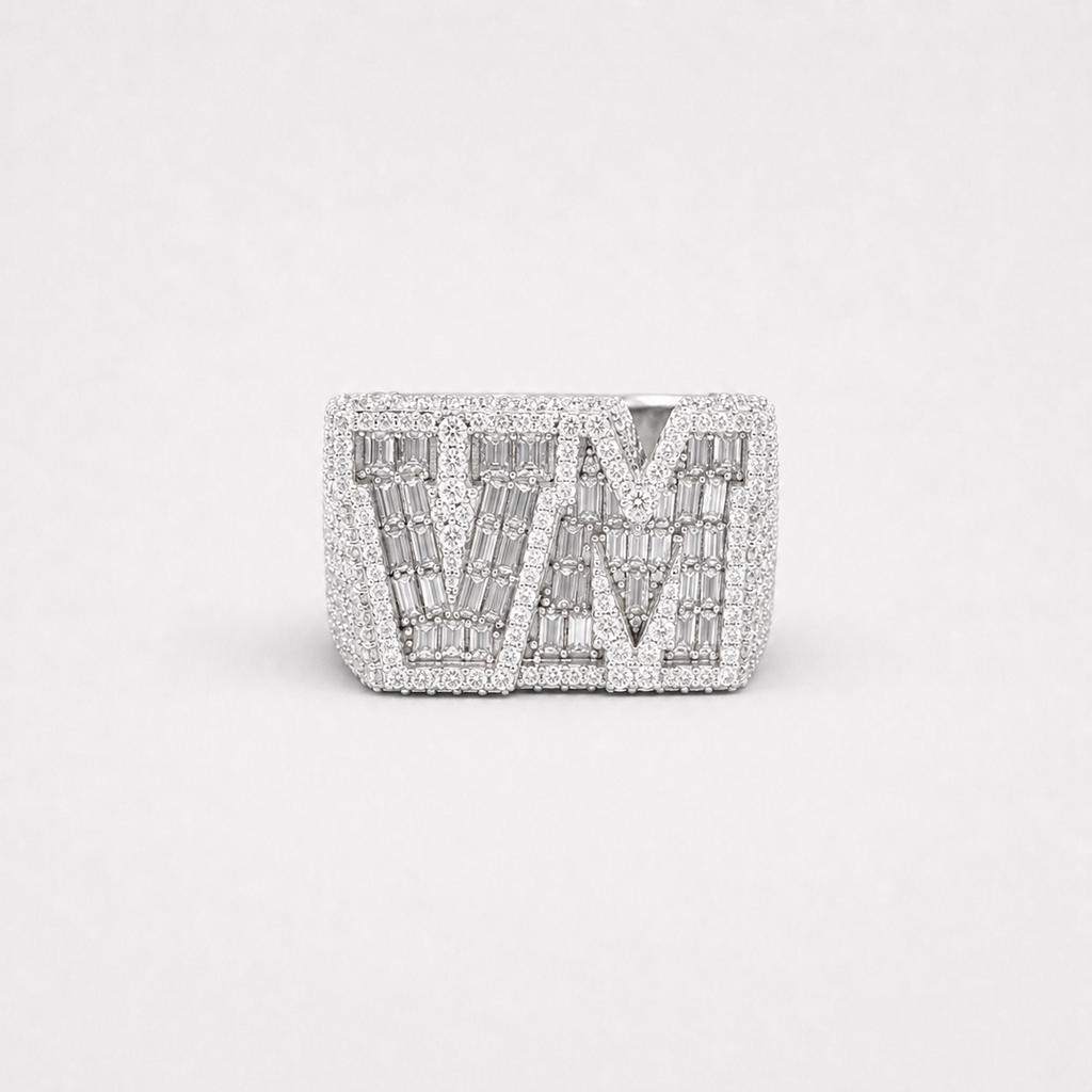 Iced Out Men’s VM Custom Ring