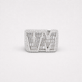 Iced Out Men’s VM Custom Ring