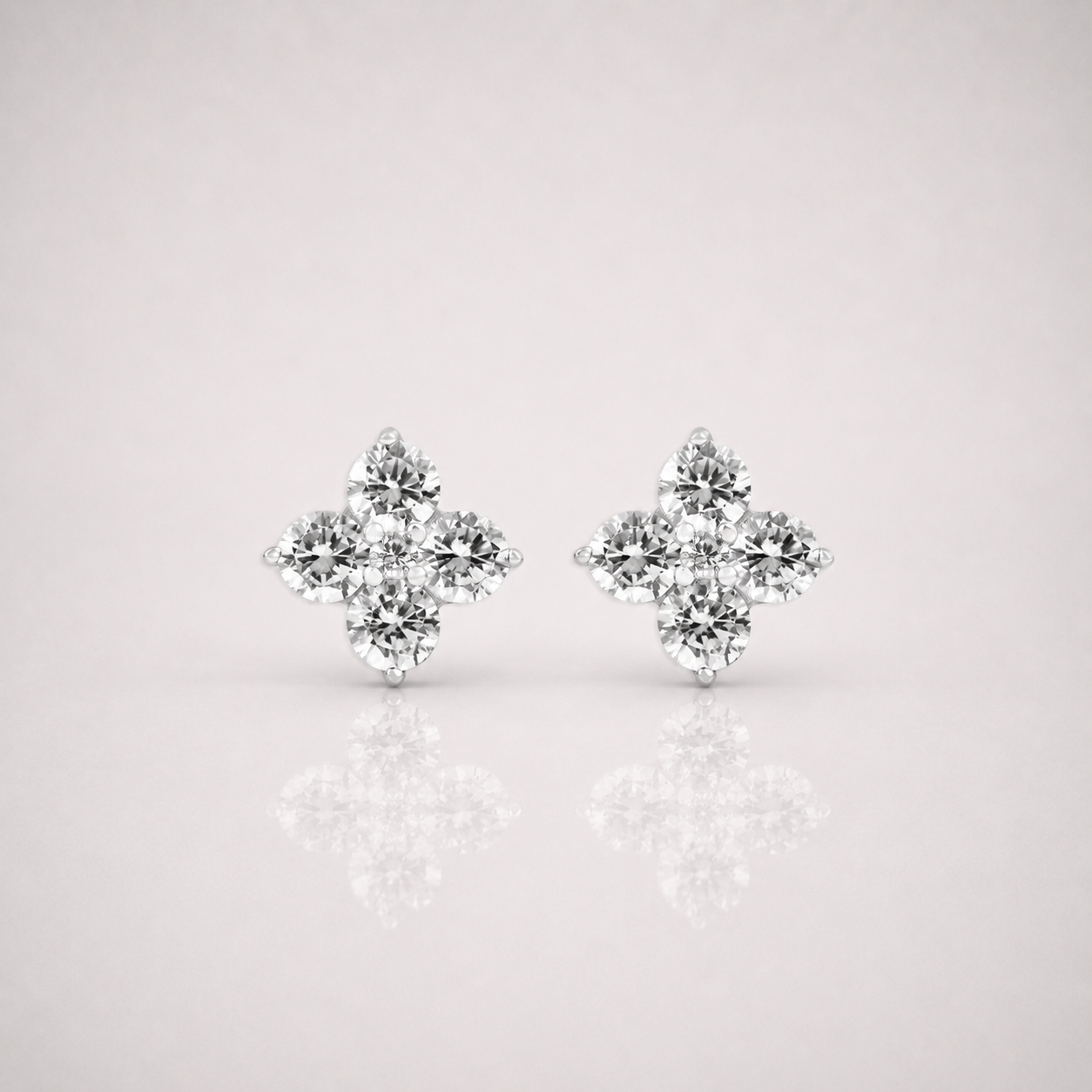 Men’s Iced Motif Earrings