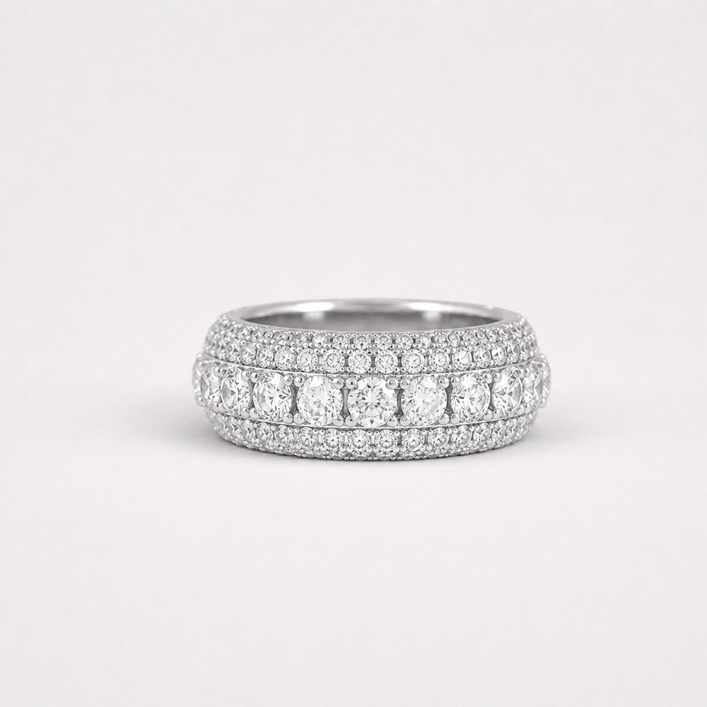 VVS 5-Layer Iced Out Men’s Ring
