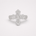 Gothic Cross Statement Ring
