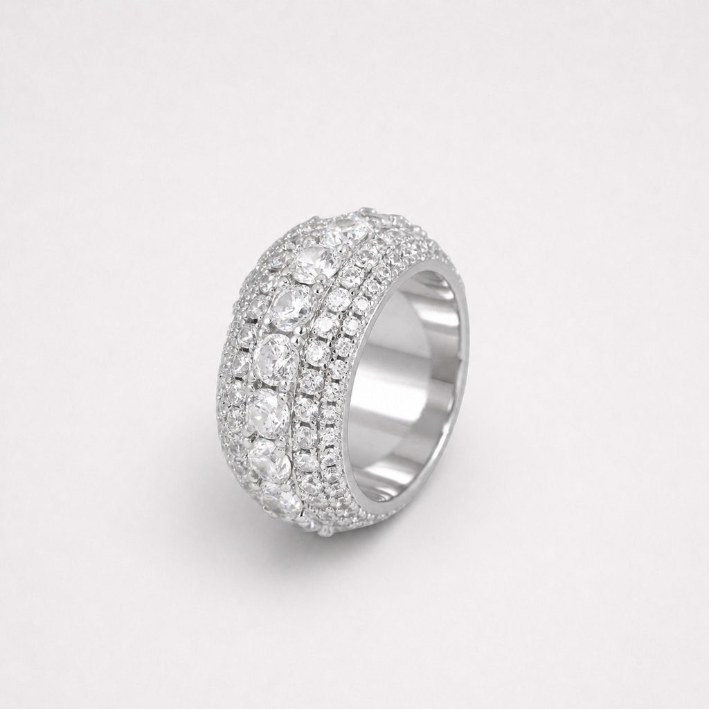 VVS 5-Layer Iced Out Men’s Ring