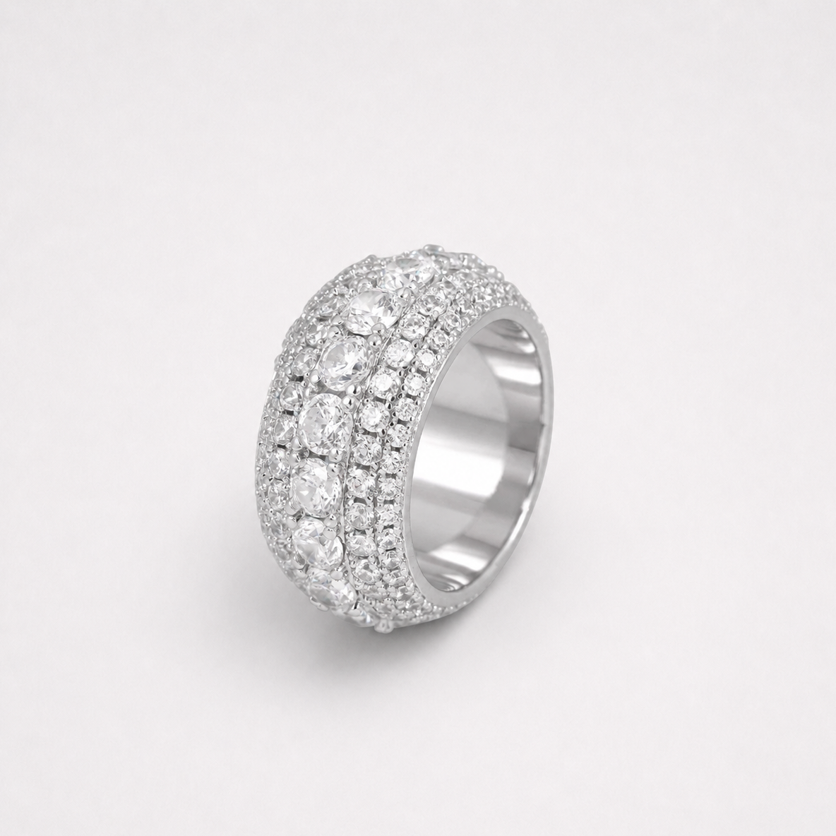 VVS 5-Layer Iced Out Men’s Ring