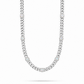 Men Iced out Opal Cuban Chain