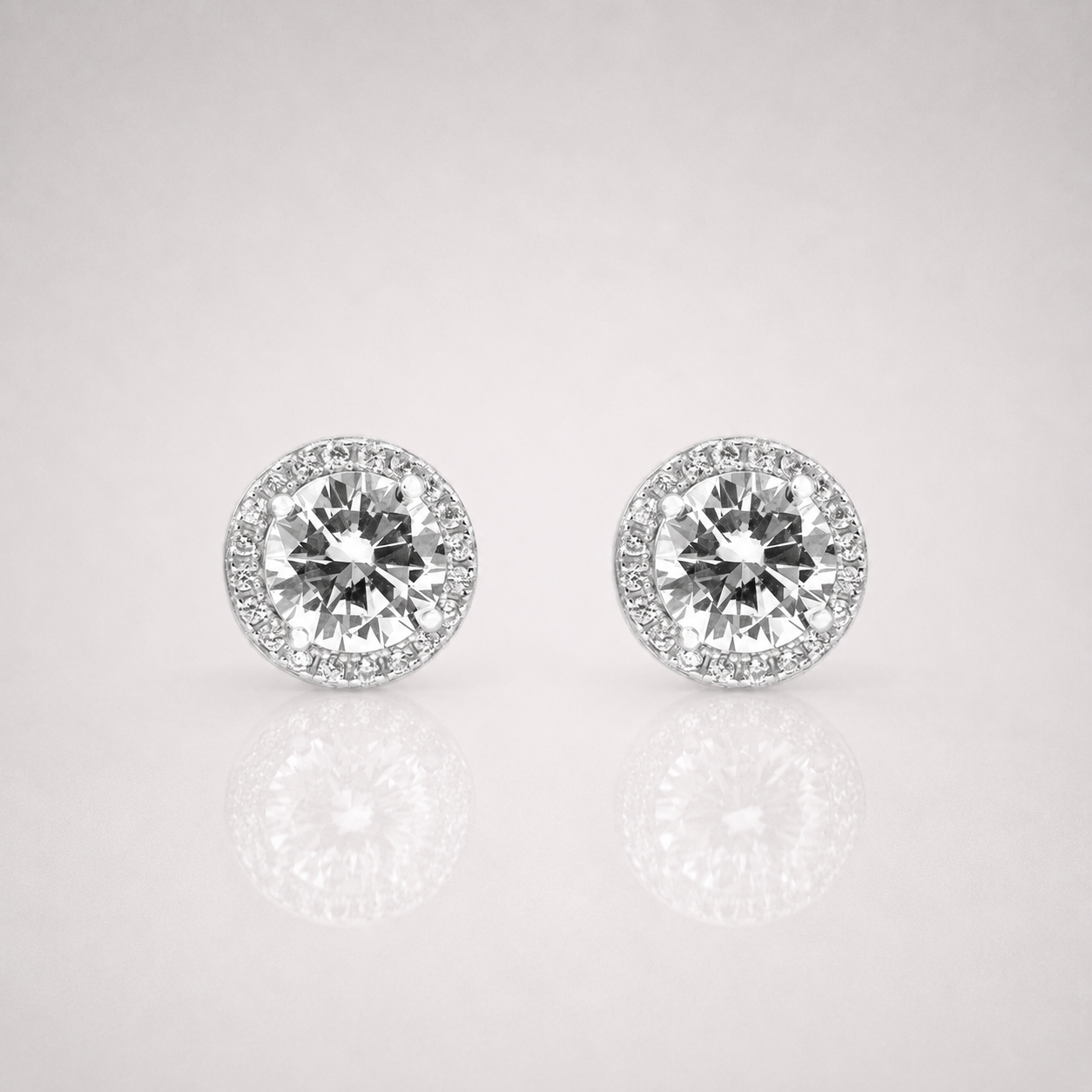 Iced Out Clustered Earrings