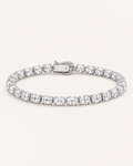 Oval Cut Tennis Bracelet White Gold Finish Luxury Bracelet